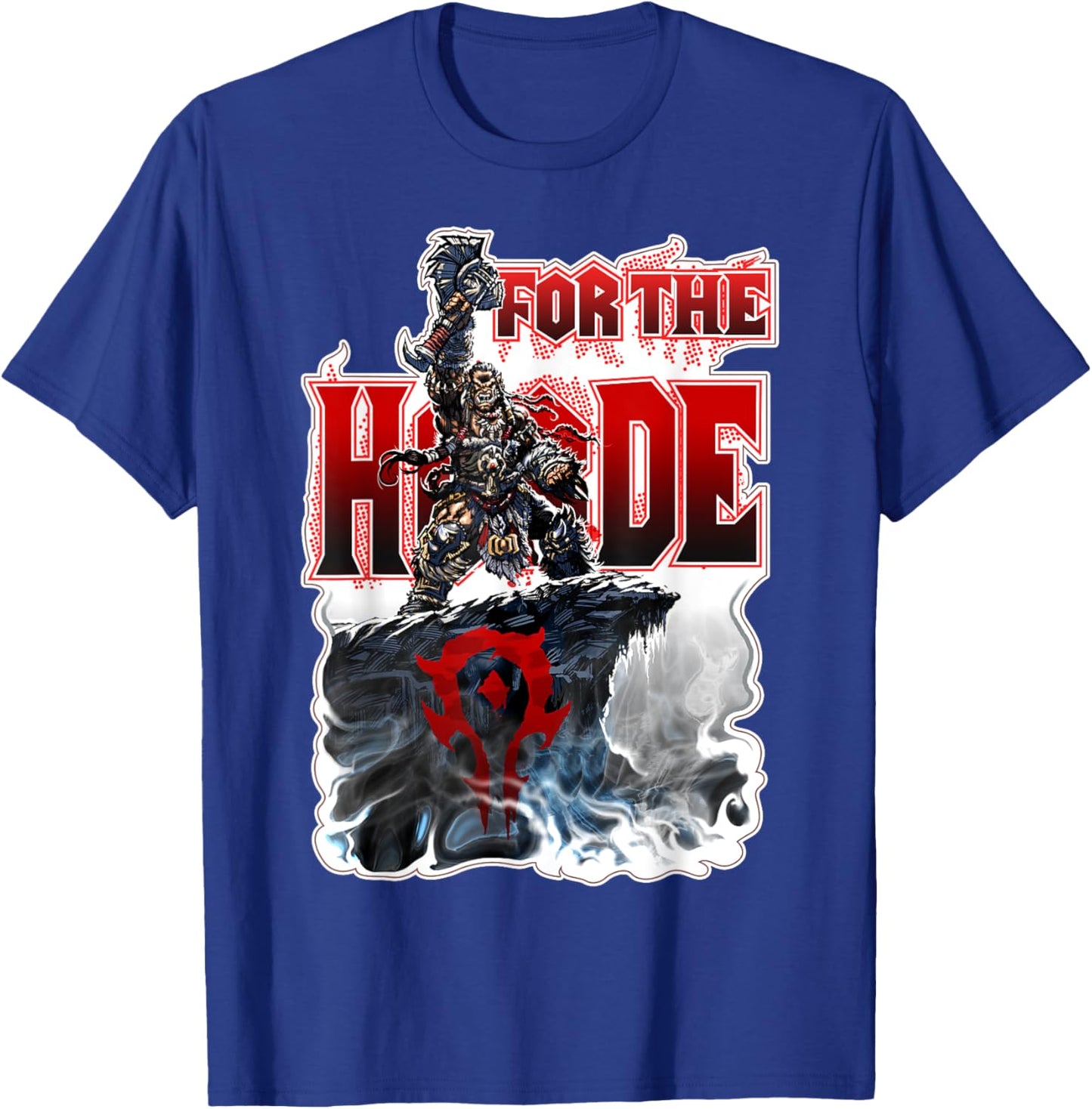 Warcraft Gaming Horde Epic Battle Cry Gamer Warrior Spirit T-Shirt - T-Shirt | Royal