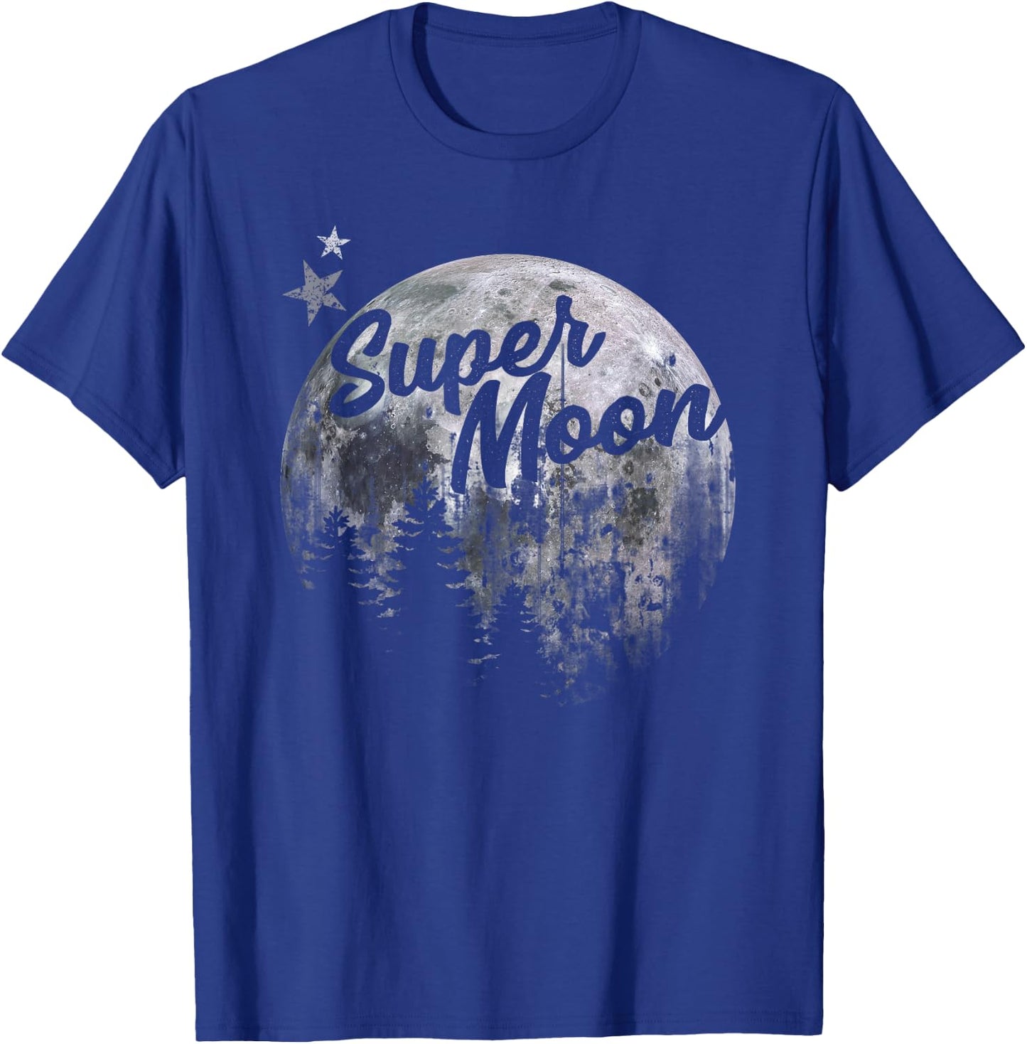 Supermoon T Shirt 2017 2018 T-Shirt - T-Shirt | Royal