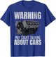Funny Mechanic Engine Block Car Auto Repair Garage T-Shirt - T-Shirt | Royal