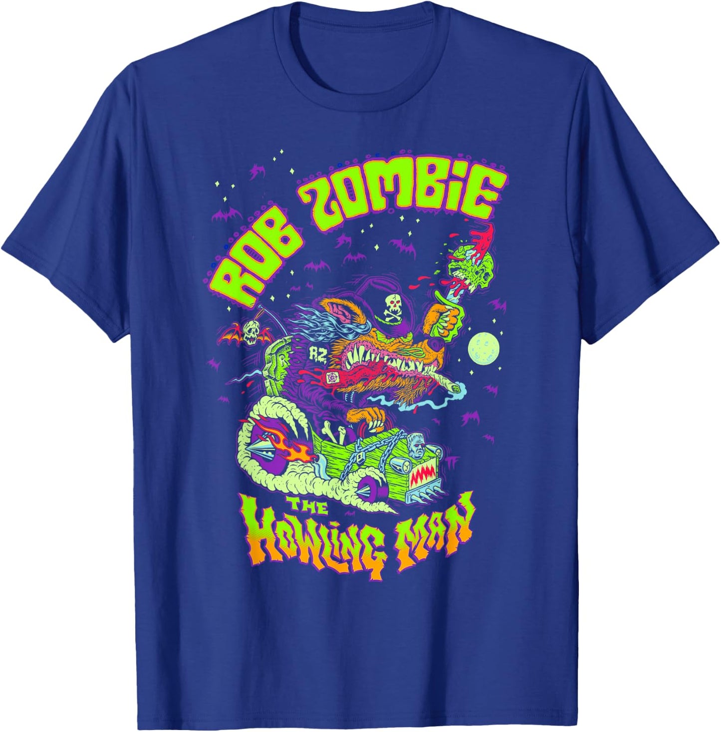 Rob Zombie – Big Howling T-Shirt - T-Shirt | Royal