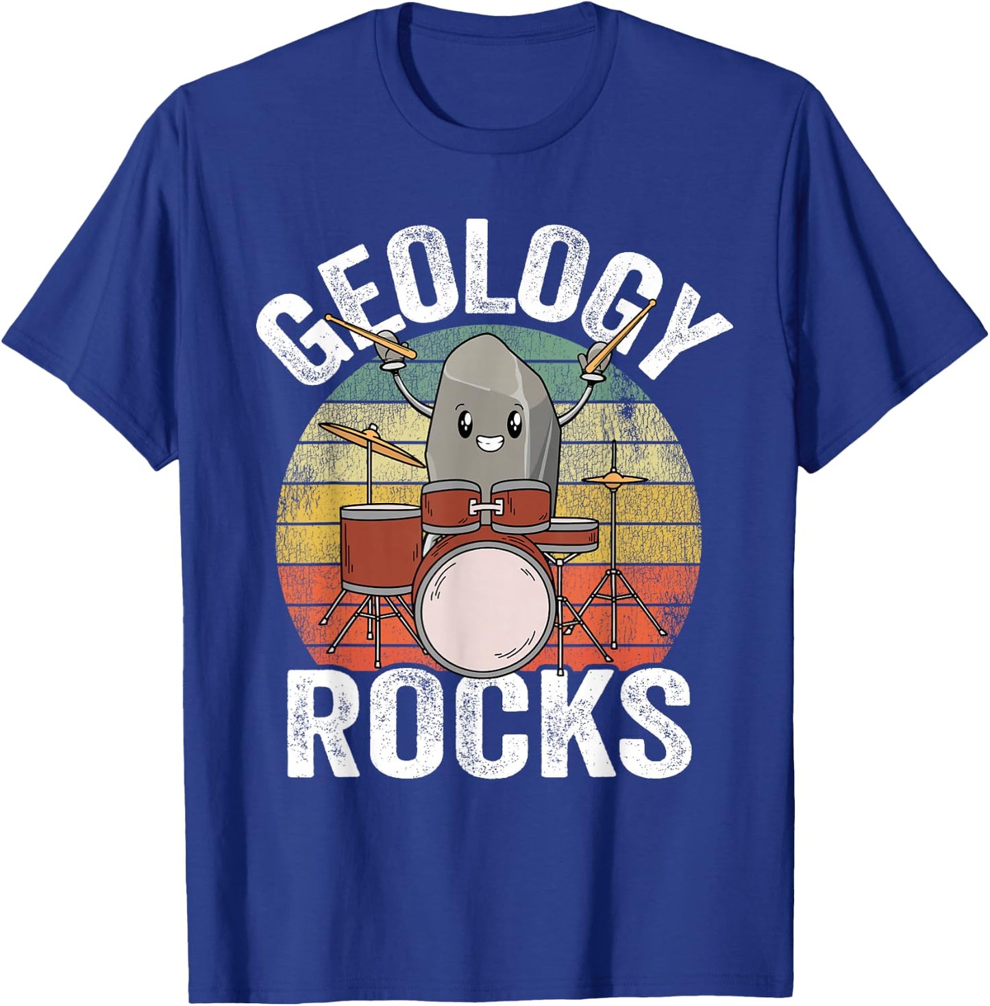 Rock Mineral Collector Rockhound Geologist Geology Rocks T-Shirt - T-Shirt | Royal