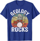 Rock Mineral Collector Rockhound Geologist Geology Rocks T-Shirt - T-Shirt | Royal