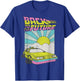 Back to The Future Delorean Sunrise Cartoon Small T-Shirt - T-Shirt | Royal