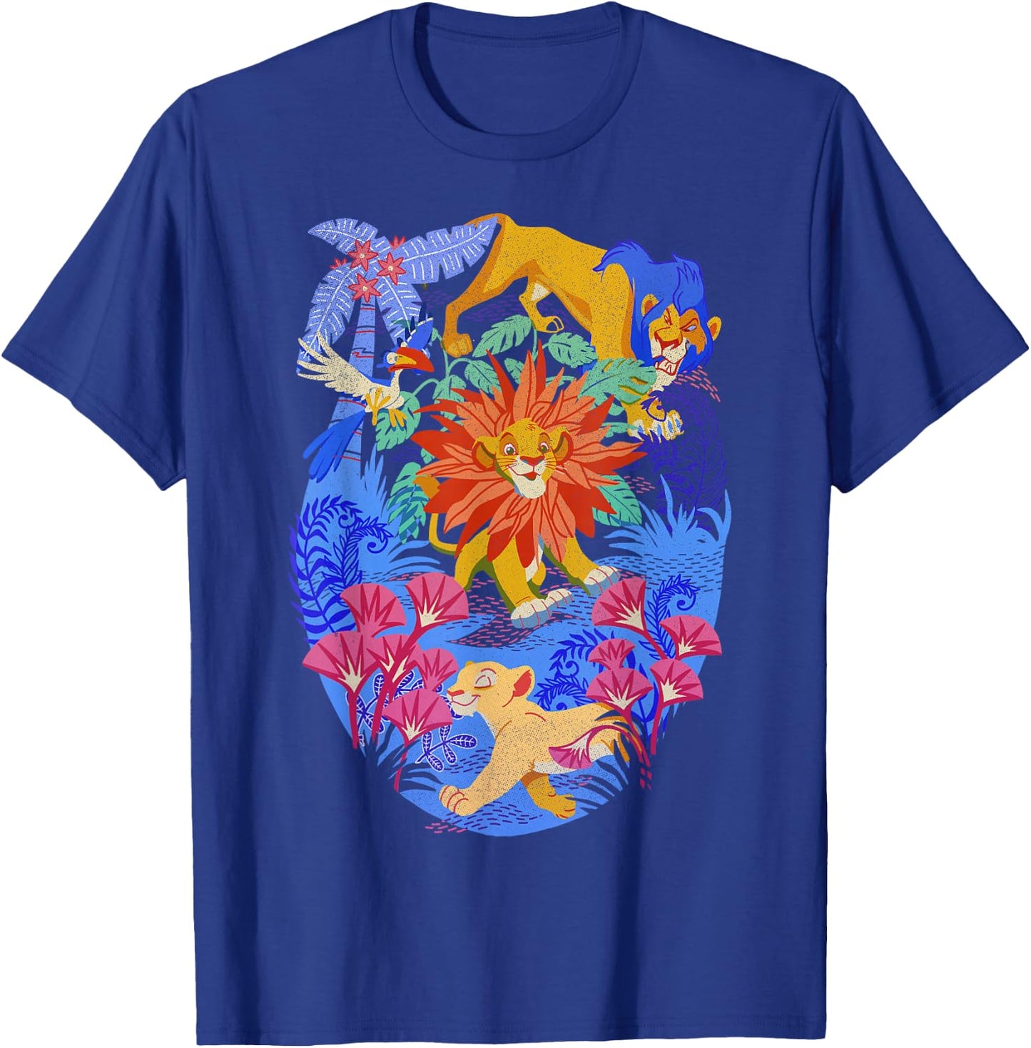 Disney Lion King Simba Can't Wait To Be King Color Pop T-Shirt - T-Shirt | Royal