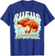 Rufus The Bull Rufus is My Spirit Animal T-Shirt - T-Shirt | Royal
