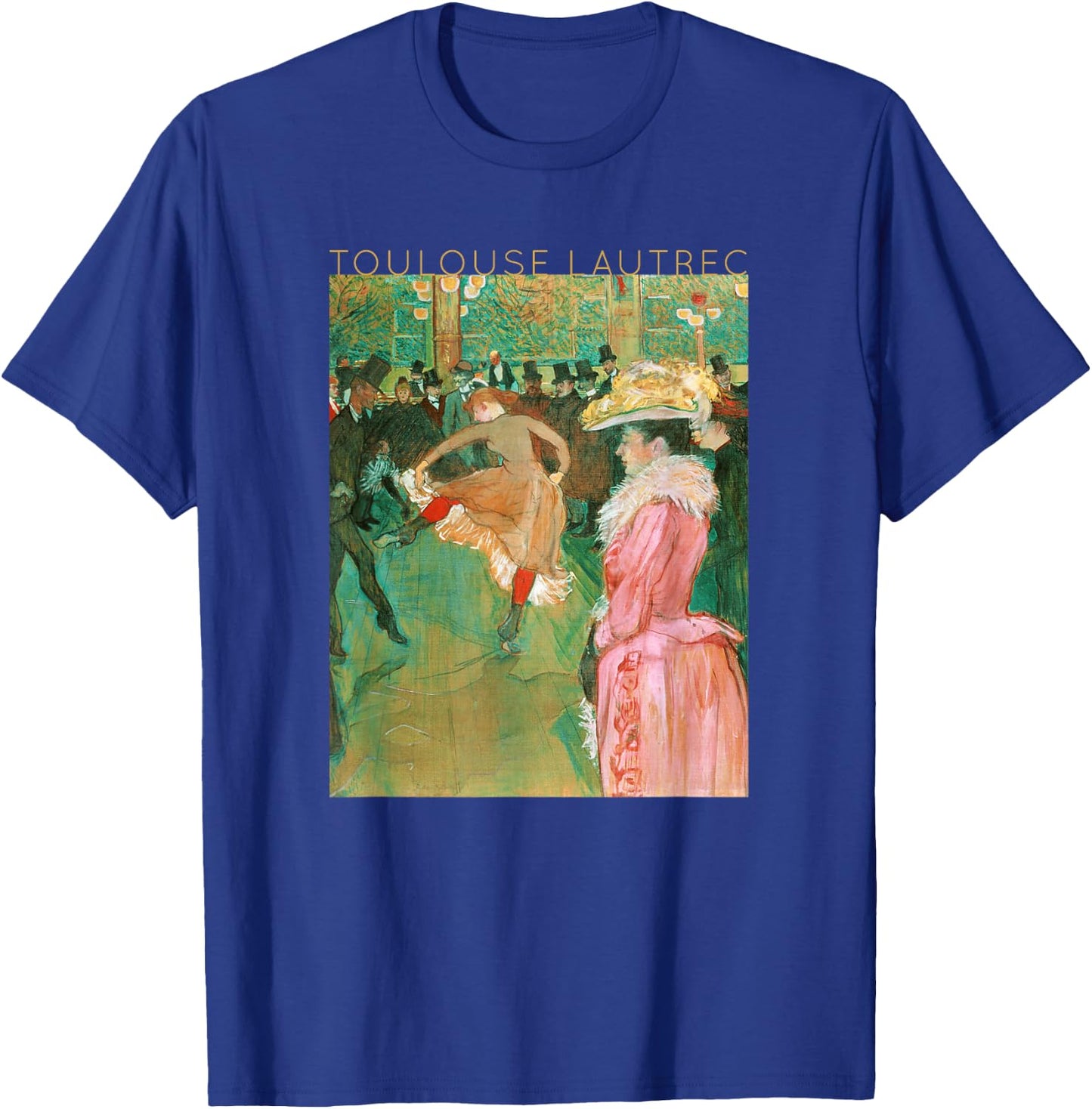 Toulouse Lautrec The Dance for Artists T-Shirt - T-Shirt | Royal