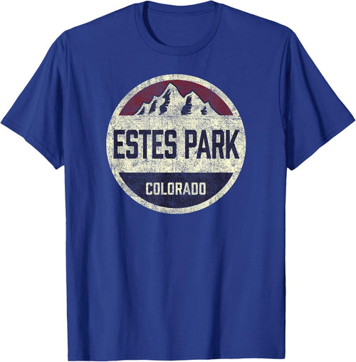 Vintage Estes Park Colorado Mountain Retro Souvenir