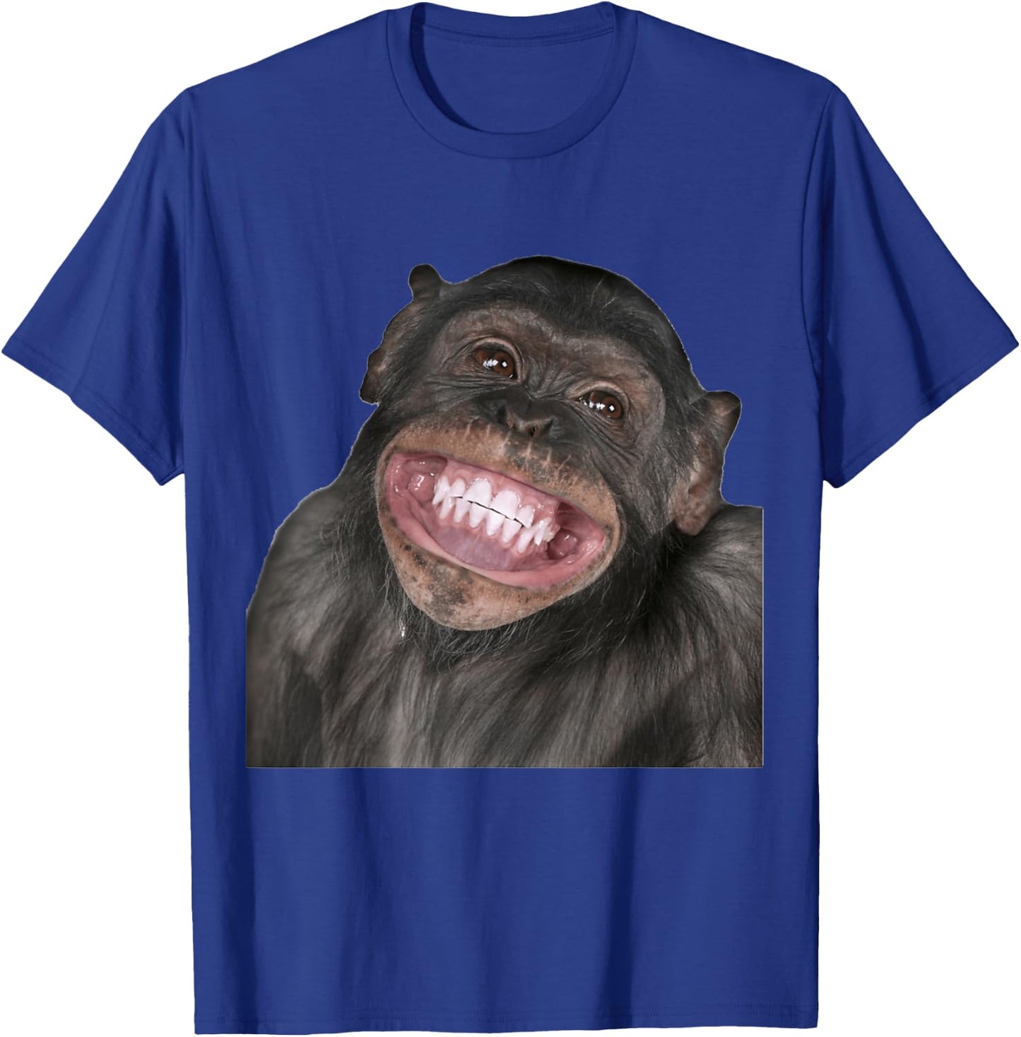Cute / Funny Monkey For Boys/Girls/Men & Women T-Shirt - T-Shirt | Royal