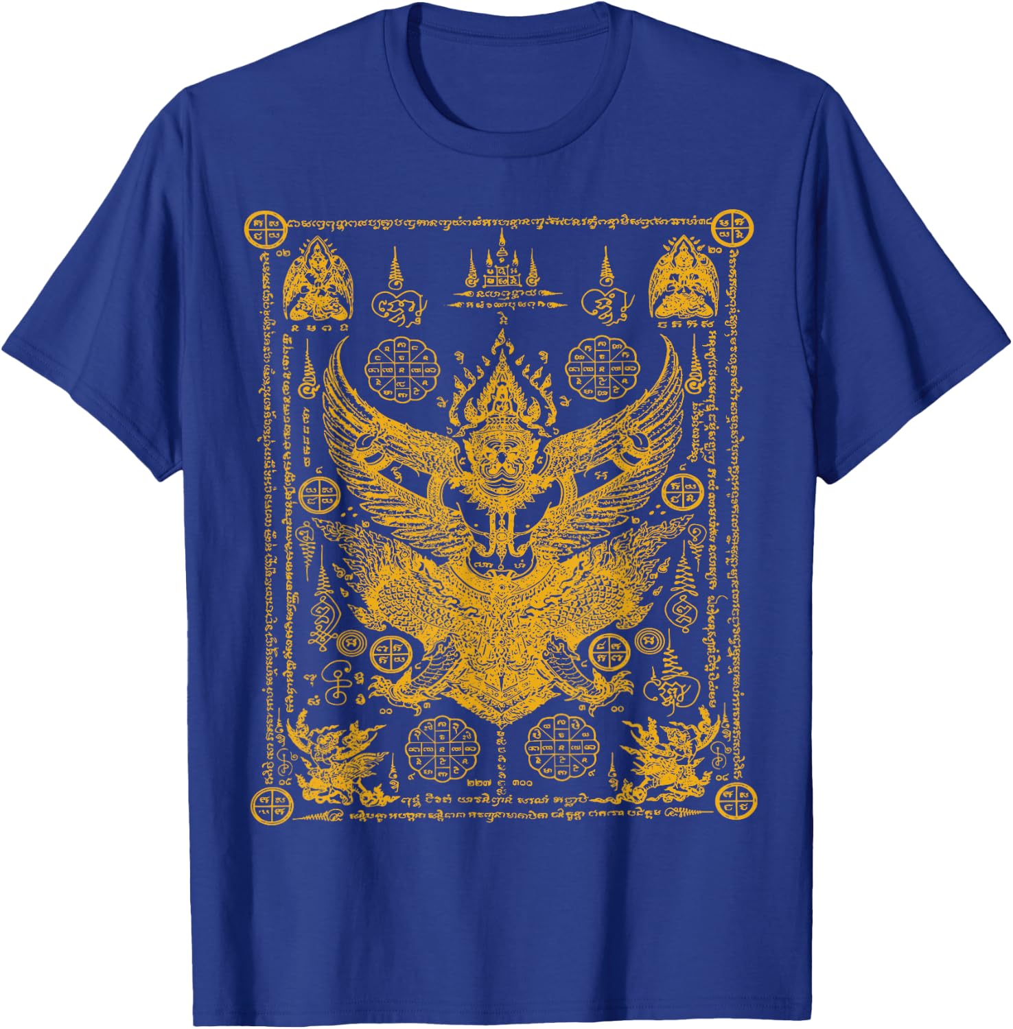 Thailand Sak Yant Tattoo Magical Thai Tattoos Thailand Gift T-Shirt - T-Shirt | Royal
