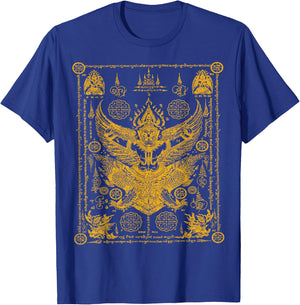 Thailand Sak Yant Tattoo Magical Thai Tattoos Thailand Gift T-Shirt - T-Shirt | Royal