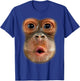 Monkey Stomach Funny Meme Cool Trending Viral Video T-Shirt - T-Shirt | Royal