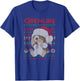 Gremlins Holiday Sweater Pattern Logo T-Shirt - T-Shirt | Royal