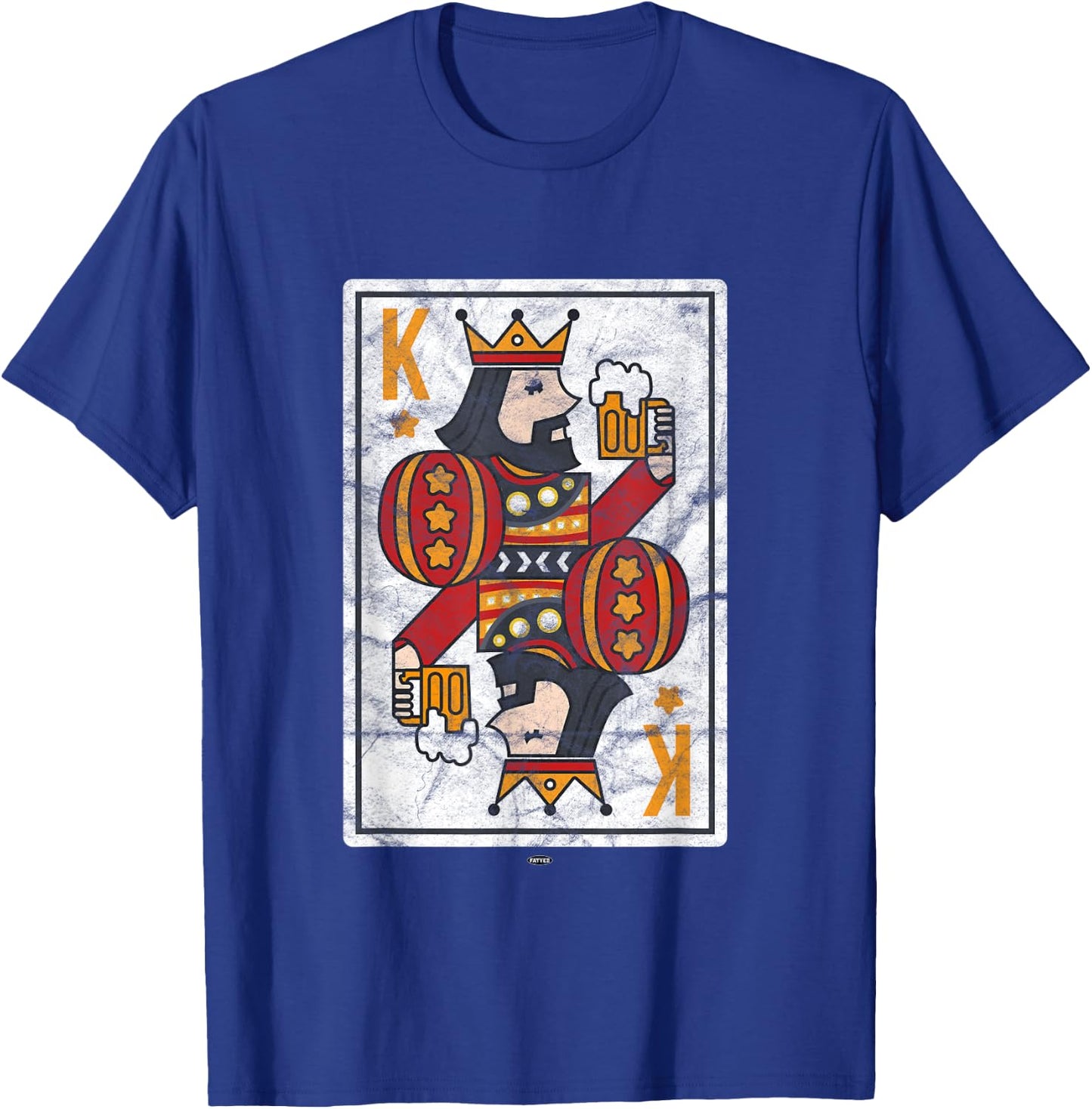 Cool Poker I King of Hearts I Royal Flush Beer Shirt T-Shirt - T-Shirt | Royal
