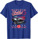 Fast & Furious Ugly Christmas Sweater Car Logo T-Shirt - T-Shirt | Royal