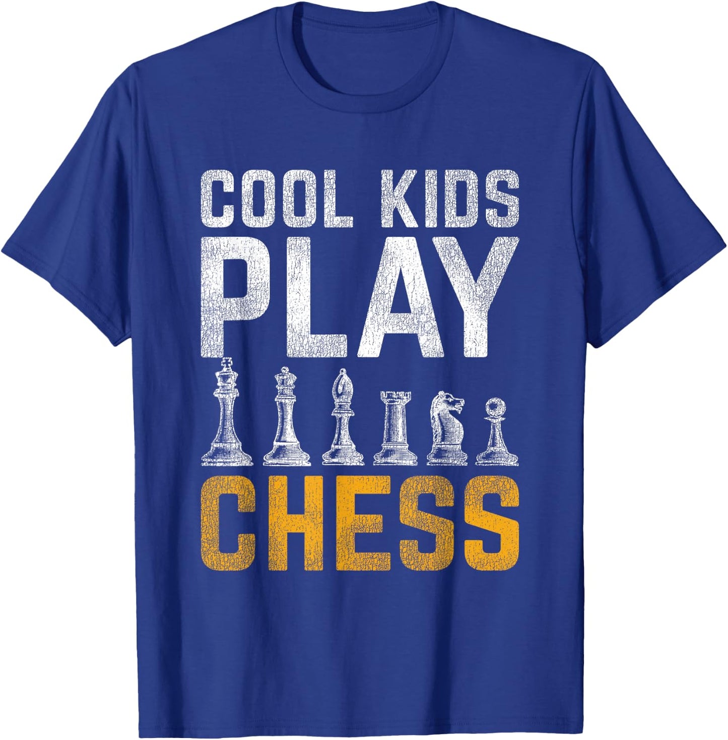 Cool Kids Play Chess T-Shirt - T-Shirt | Royal