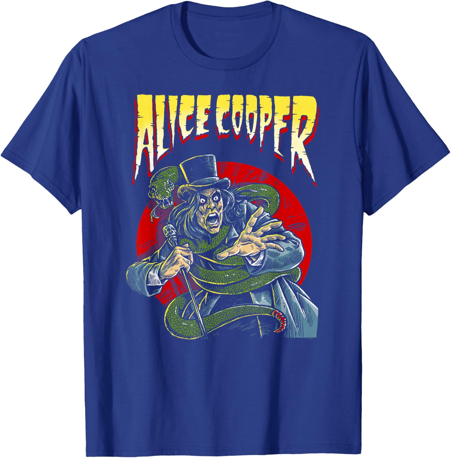 Alice Cooper – Comic Book T-Shirt - T-Shirt | Royal