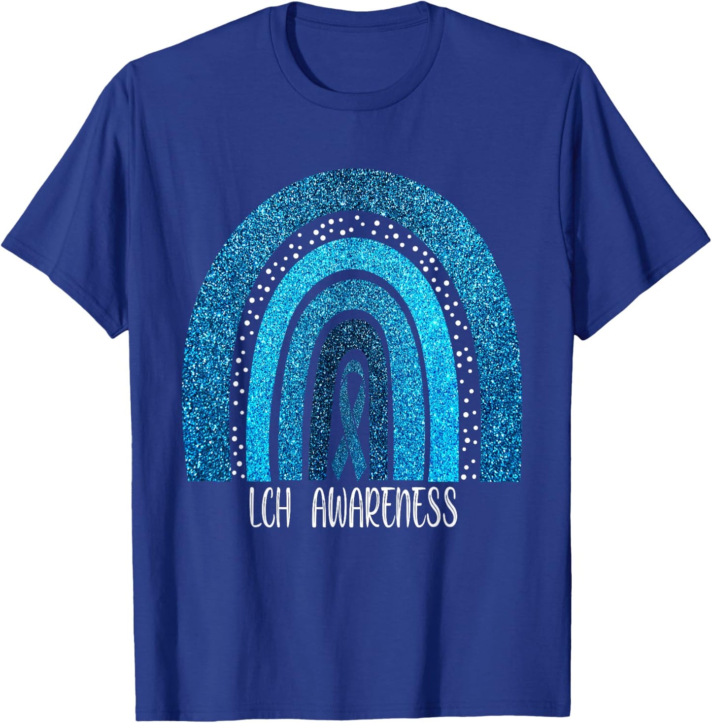 Langerhans Cell Histiocytosis awareness rainbow T-Shirt - T-Shirt | Royal