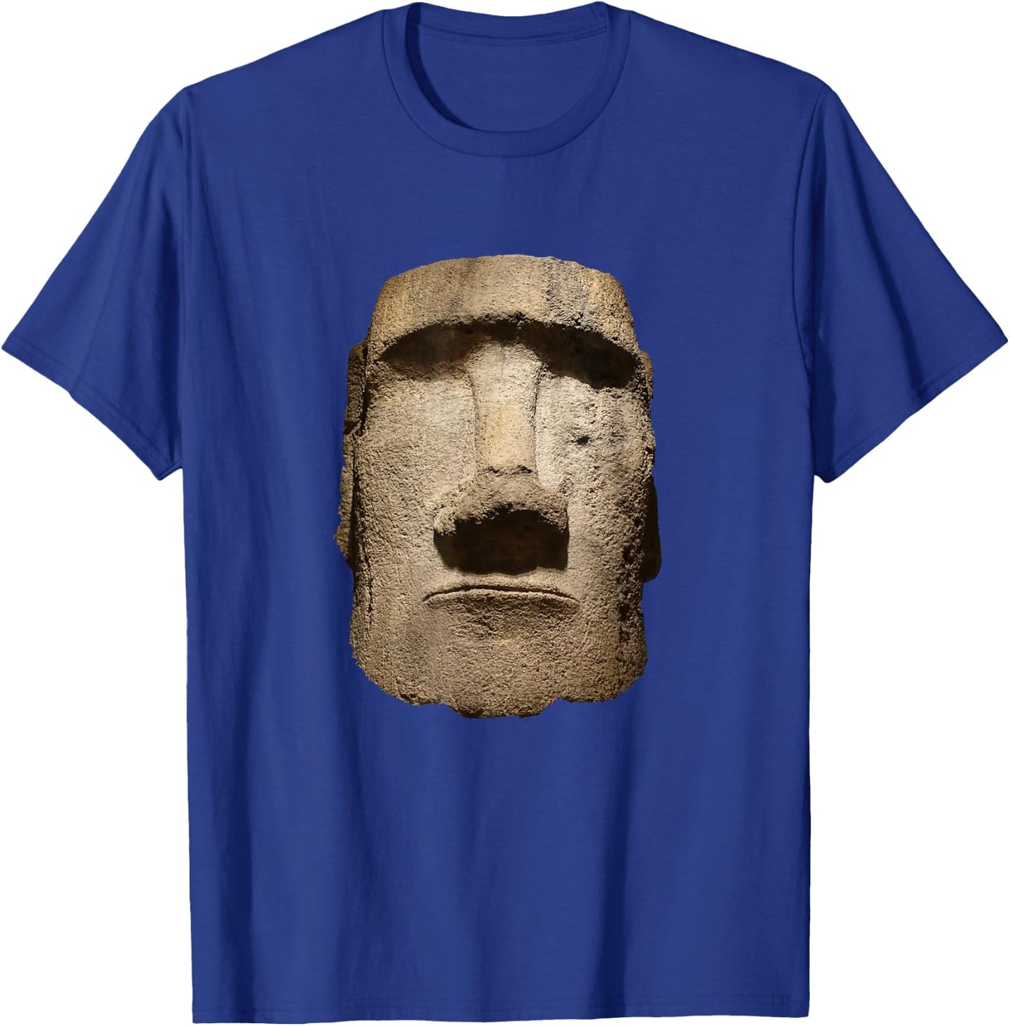 Easter Island Moai Statue Monolith World Mystery T-Shirt - T-Shirt | Royal