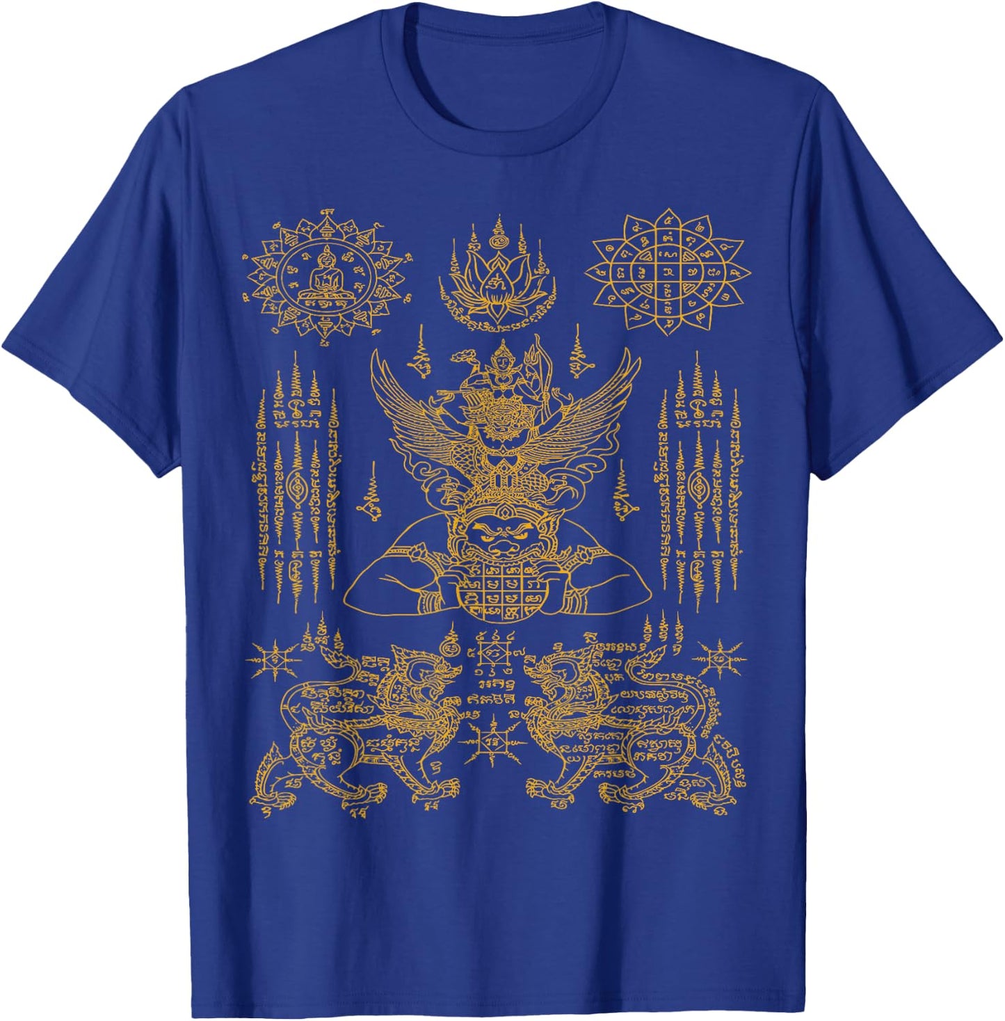 Thailand Sak Yant Tattoo Magical Thai Tattoos Thailand Gift T-Shirt - T-Shirt | Royal