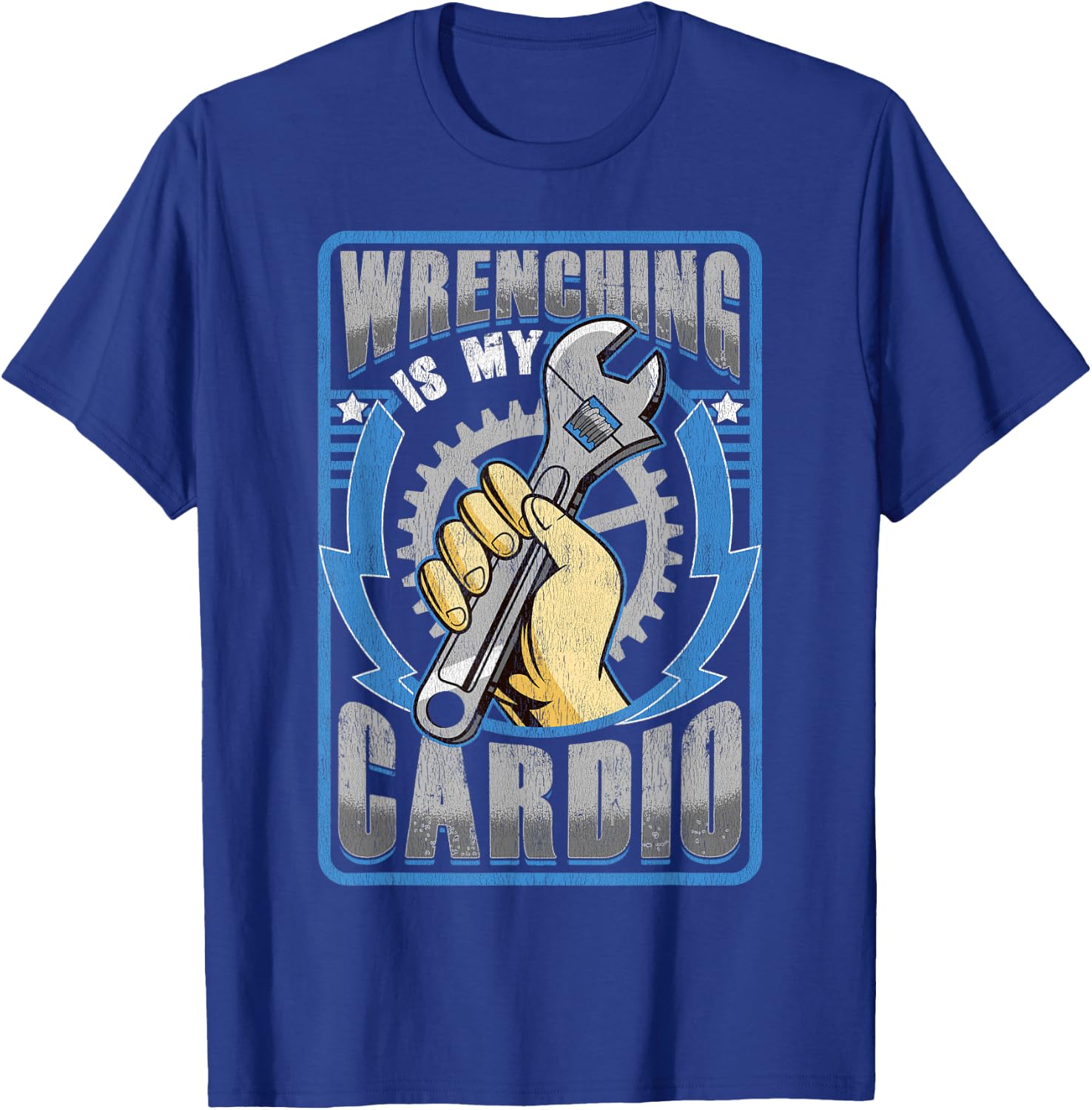 Funny Mechanic Shirts Car Mechanic Work Shirt T-Shirt - T-Shirt | Royal