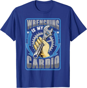Funny Mechanic Shirts Car Mechanic Work Shirt T-Shirt - T-Shirt | Royal