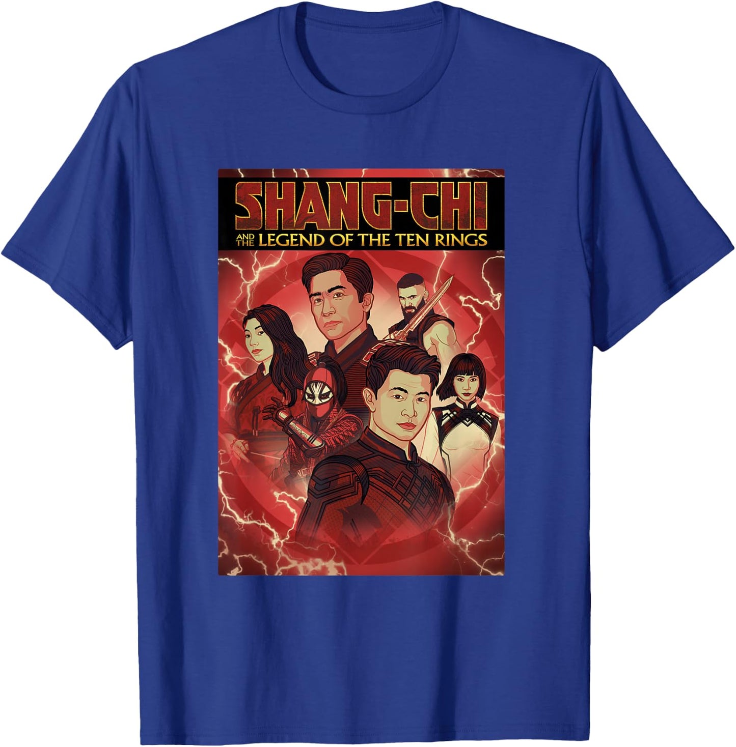 Marvel Shang-Chi Comic Cover T-Shirt - T-Shirt | Royal
