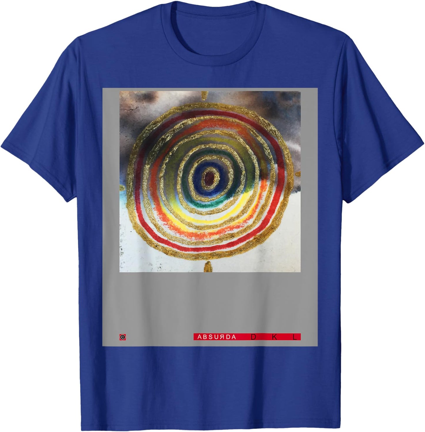 Studio: David Lynch Rainbow Wheel T-Shirt - T-Shirt | Royal