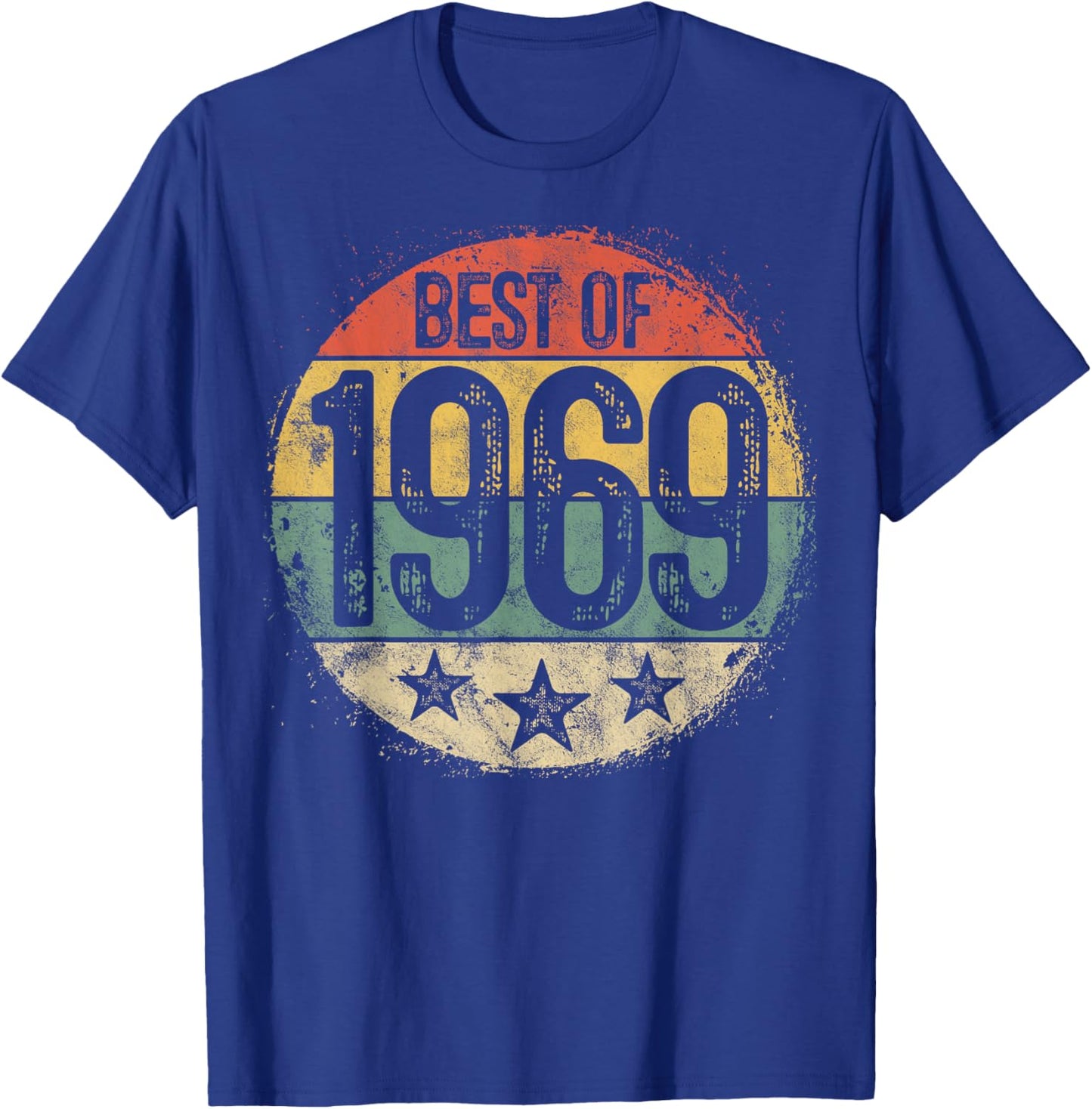Best Of 1969 56th Birthday Gifts Women 56 Year Old T-Shirt - T-Shirt | Royal