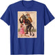 Horror Krampus Christmas Vintage Art Creepy Evil Santa Fun T-Shirt - T-Shirt | Royal