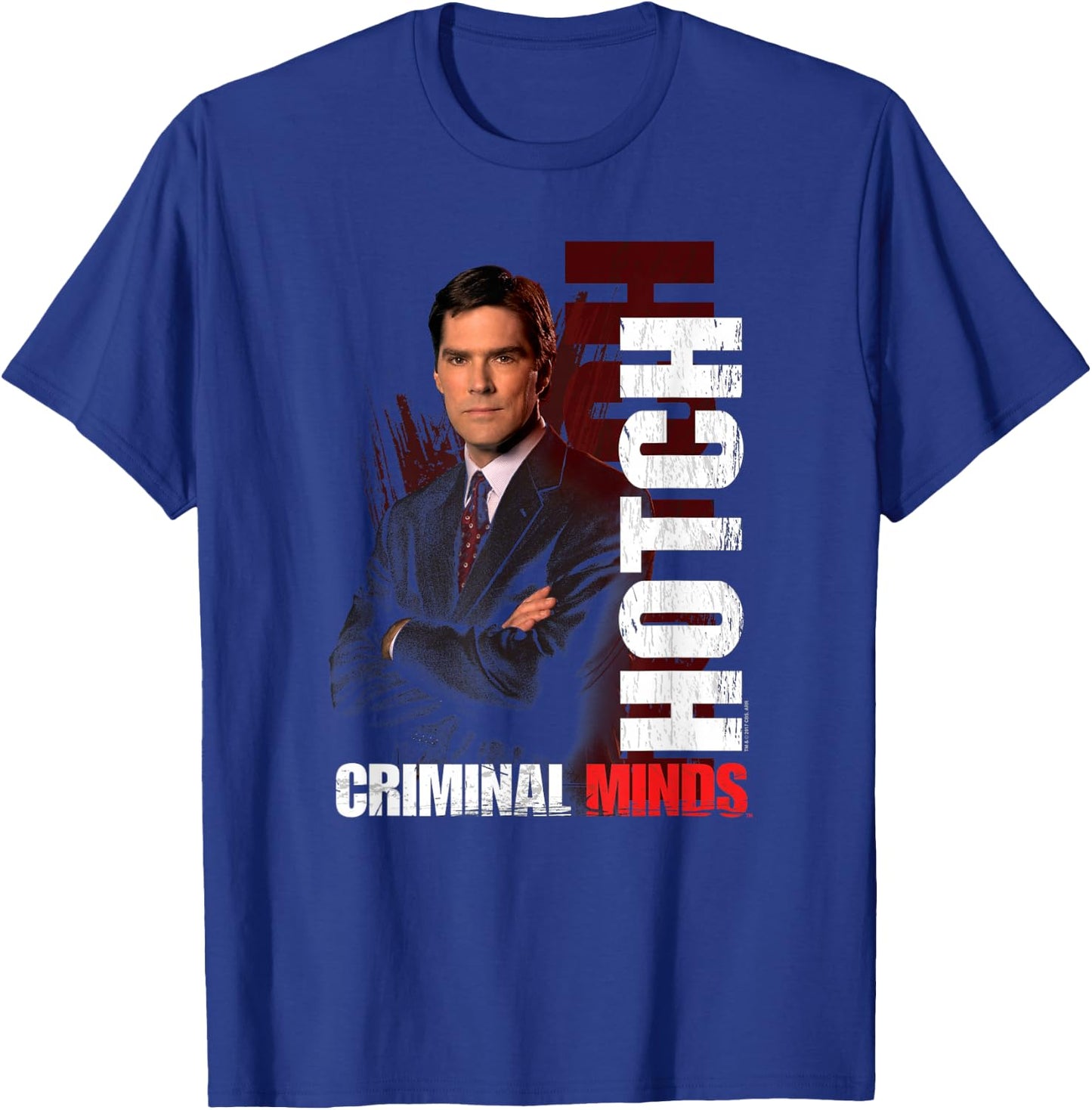 Criminal Minds Hotch T-Shirt - T-Shirt | Royal