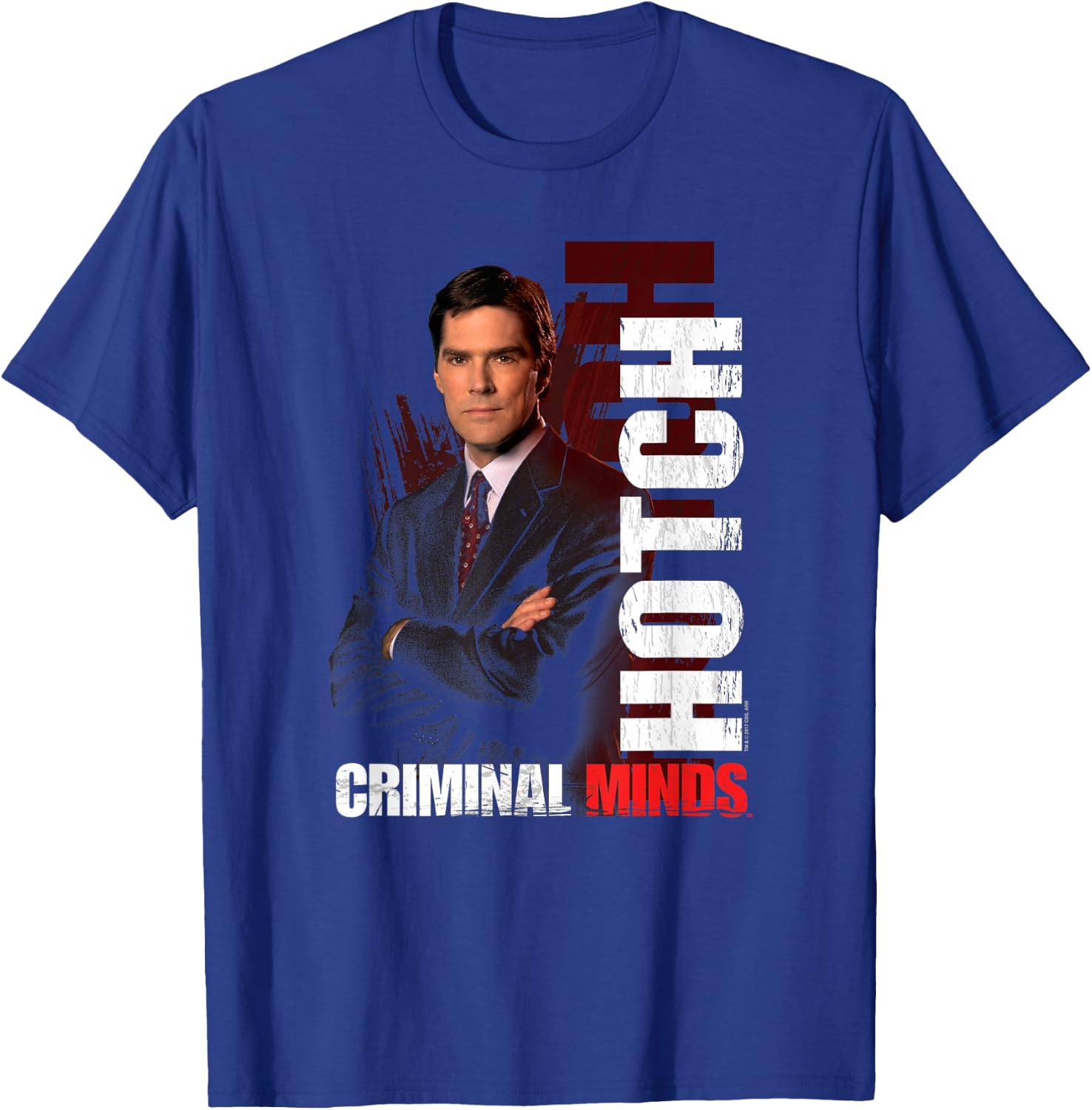 Criminal Minds Hotch T-Shirt - T-Shirt | Royal