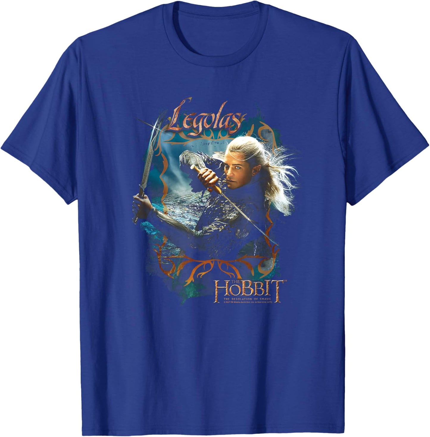 Hobbit Legolas Knives T-Shirt - T-Shirt | Royal