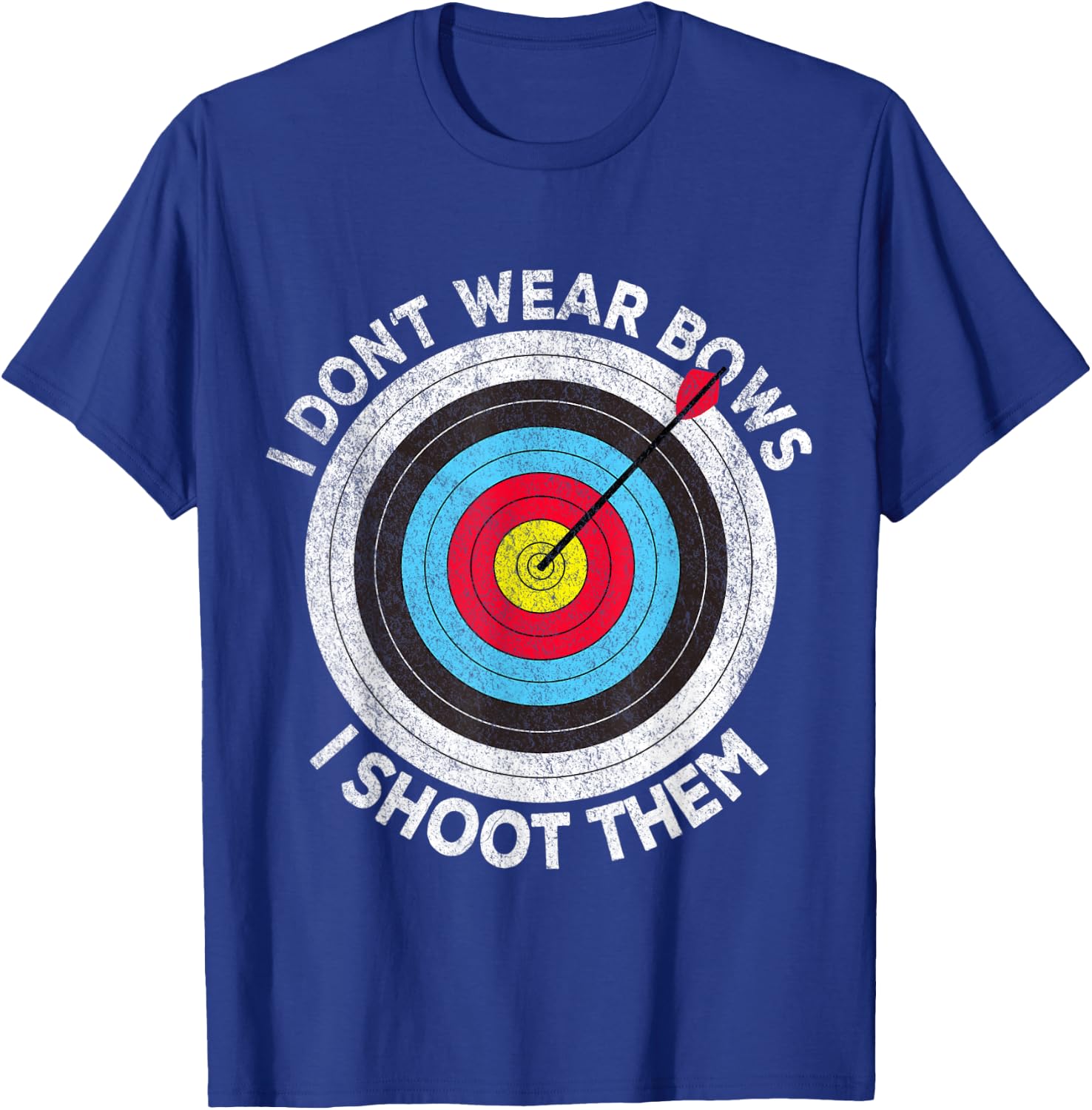 Funny Archery Archer Bow Shooting Bow Hunting For Girls T-Shirt - T-Shirt | Royal