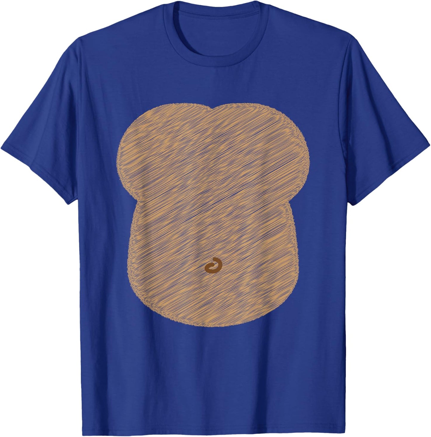 Cute Animal Halloween Gorilla Chest Costume Monkey boy girl T-Shirt - T-Shirt | Royal