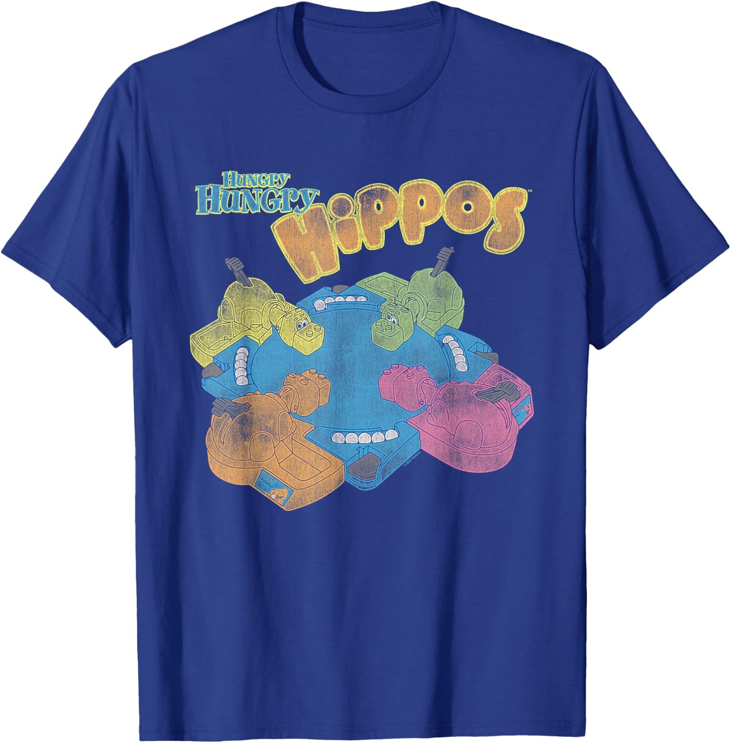 Hungry Hungry Hippos Time to Play T-Shirt - T-Shirt | Royal