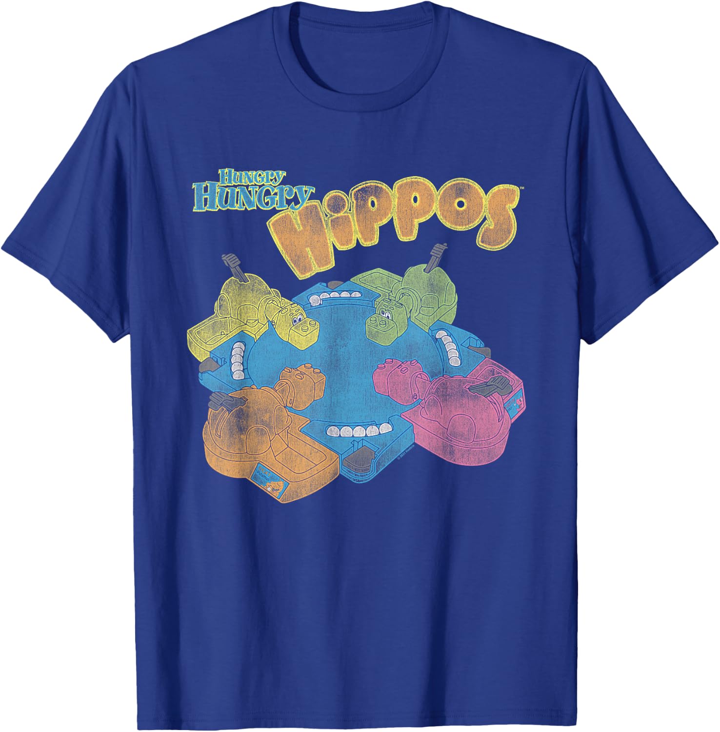 Hungry Hungry Hippos Time to Play T-Shirt - T-Shirt | Royal