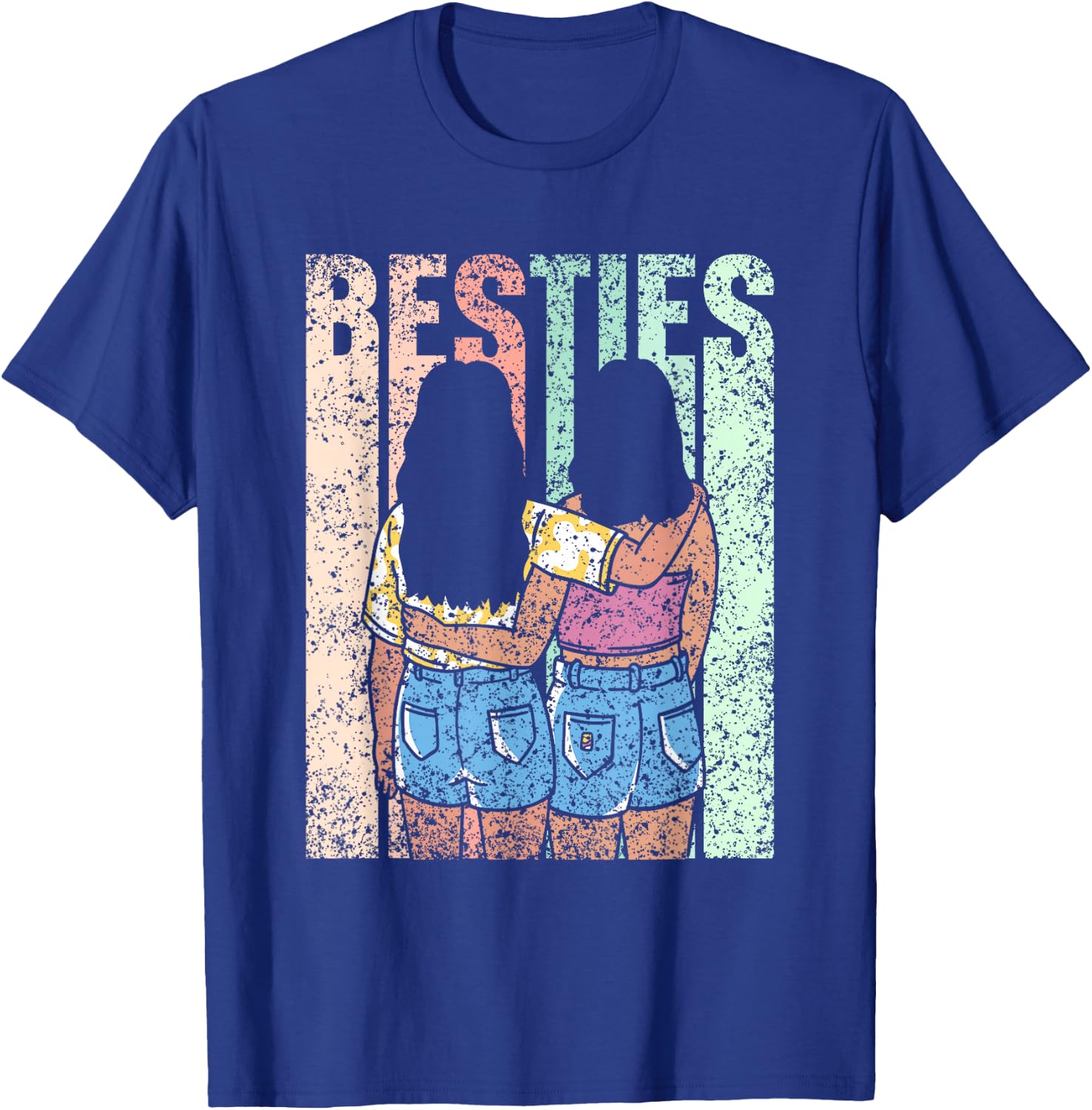 Friendship Besties Best Friend - Women, Girls, Friends - Black - Small - Short Sleeve T-Shirt - T-Shirt | Royal