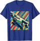 Antonov AN 225 Airplane Retro Style T-Shirt - T-Shirt | Royal