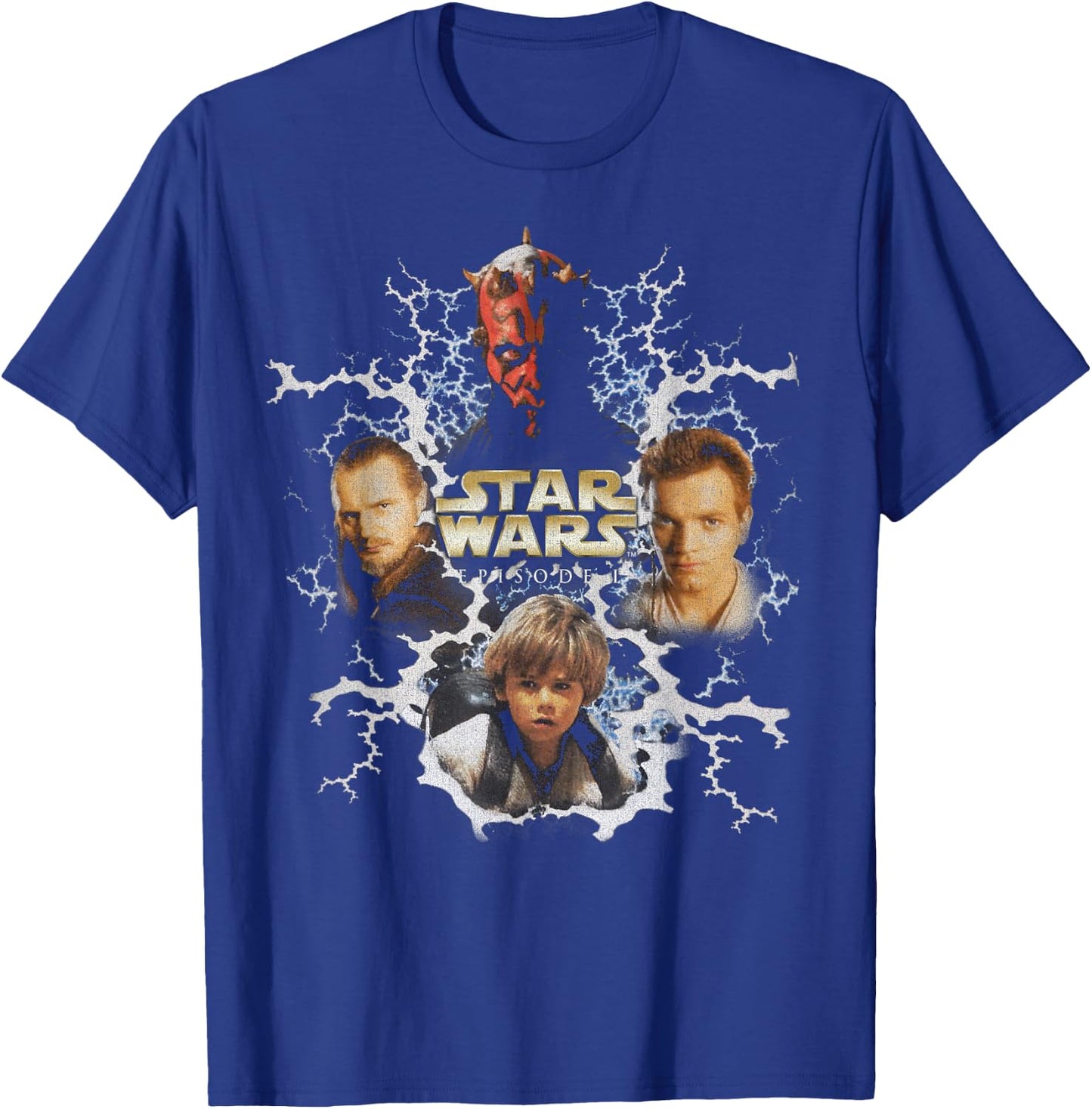 Star Wars Darth Maul Vintage Portrait T-Shirt - T-Shirt | Royal