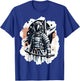 Samurai Astronaut Galaxy Warrior Costume T-Shirt - T-Shirt | Royal