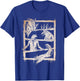 Cryptid Legends - Mothman, Wendigo, Dogman, Lake Monster T-Shirt - T-Shirt | Royal