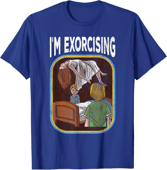 I drive the horror out of workout T-Shirt - T-Shirt | Royal