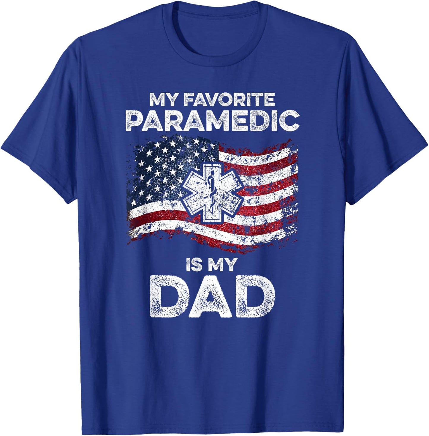 My Dad is My Favourite Paramedic T-Shirt - T-Shirt | Royal