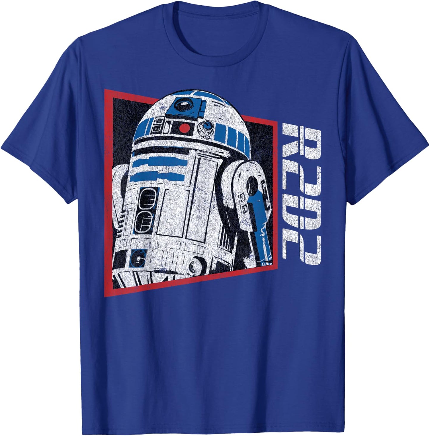 Star Wars R2-D2 Retro Droid T-Shirt - T-Shirt | Royal