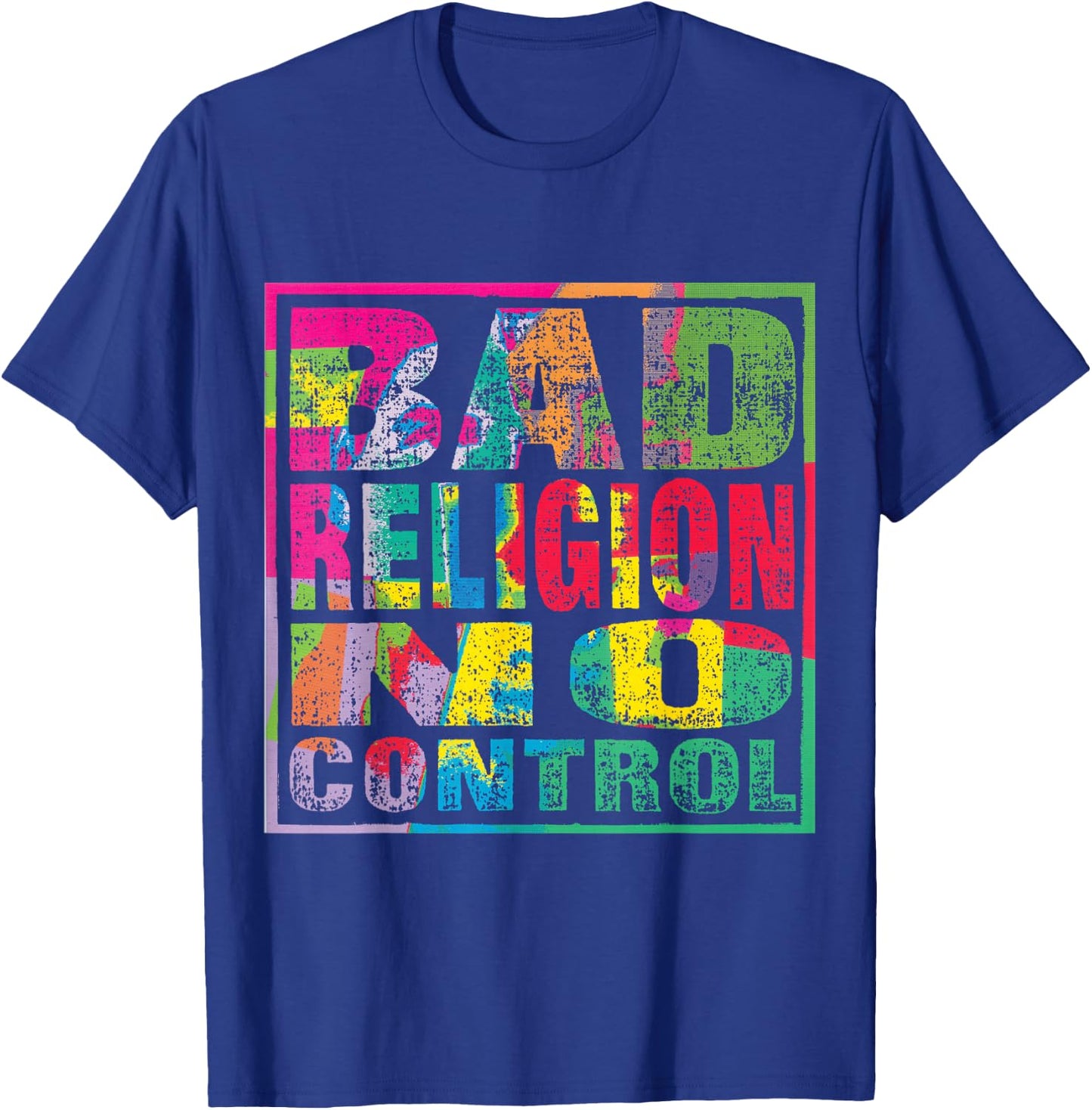 Bad Religion - Official Merchandise - No Control Small T-Shirt - T-Shirt | Royal