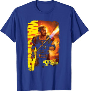 Watchmen Comedian Smoke 'em T-Shirt - T-Shirt | Royal