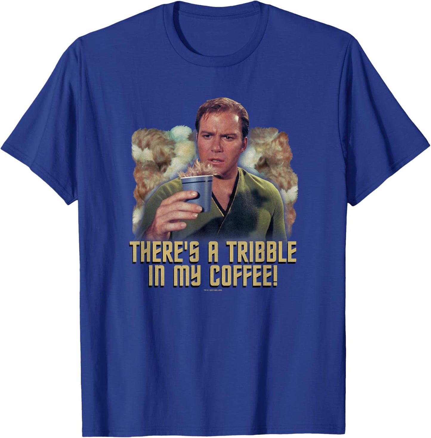 Star Trek Coffee Tribble T-Shirt - T-Shirt | Royal