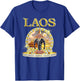 Laotian 3 Headed Elephant Erawan Buddhist Laos T-Shirt - T-Shirt | Royal