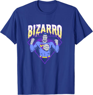 DC Comics Halloween Bizarro Purple Drip T-Shirt - T-Shirt | Royal