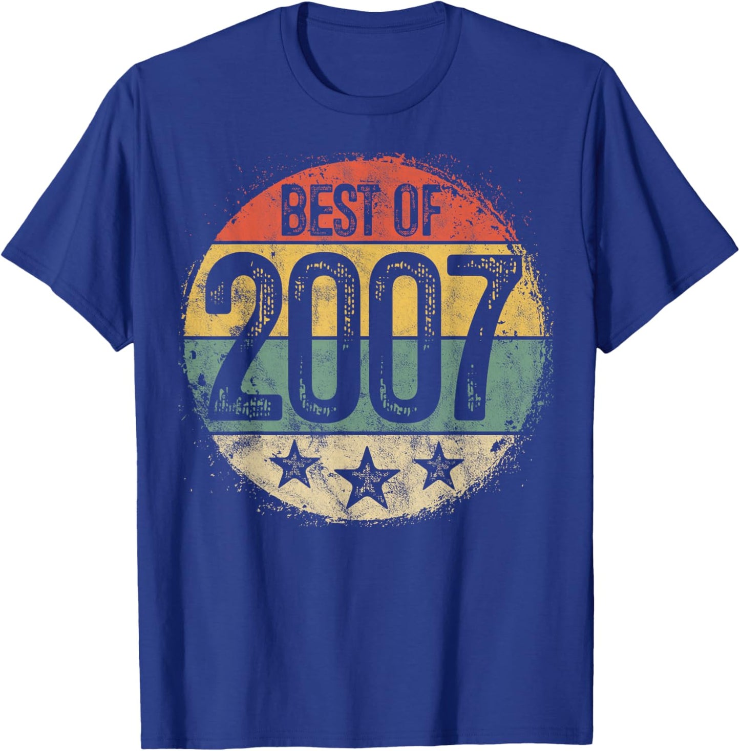 Best Of 2007 18th Birthday Gifts Women 18 Year Old T-Shirt - T-Shirt | Royal